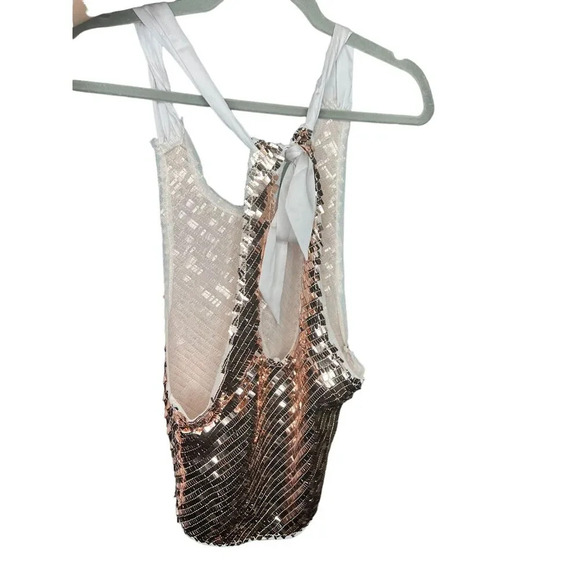 Free People Disco Fever Cami Top NWOT Size Small - Picture 4 of 6